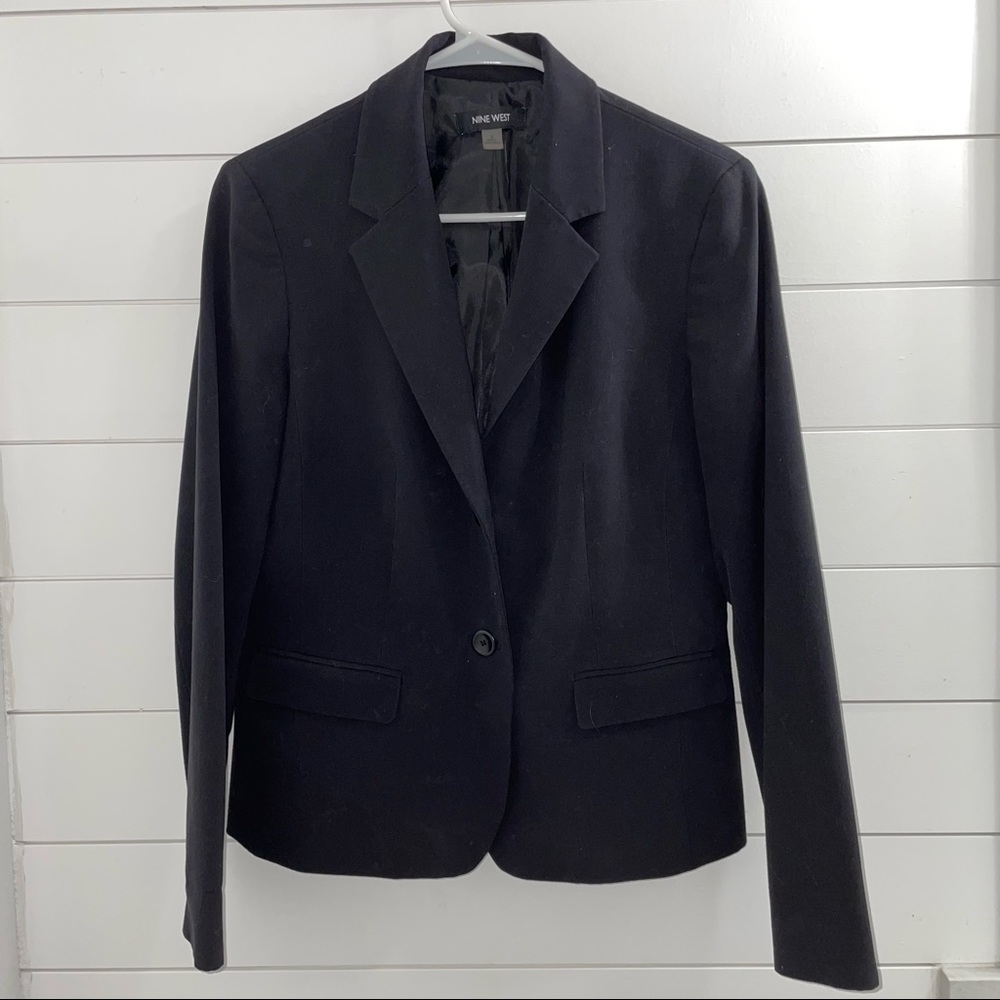 Nine West Blazer - Black - Size 8